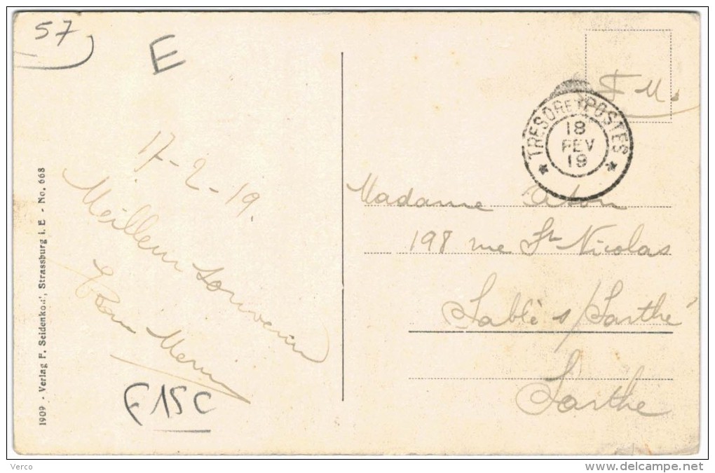 Morhange - Carte Postale Ancienne de MORHANGE